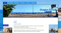 Desktop Screenshot of oceandrivemotel.com.au